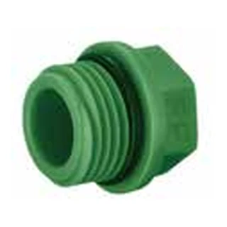 PPR male threaded adaptor with brass insert